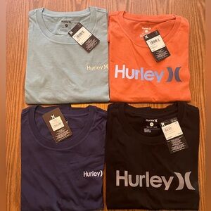 Hurley Short Sleeve Tees (Lot of 4) size Small New
